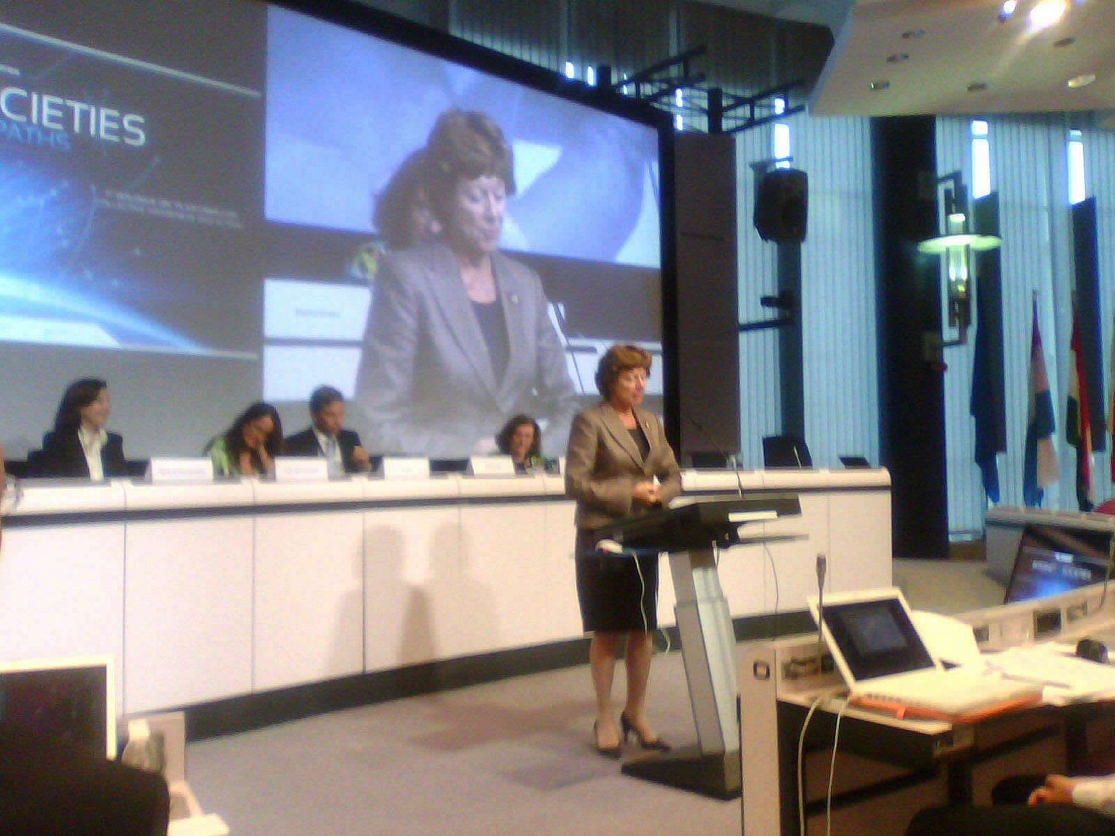 Read the speech from Neelie Kroes 08-09-2011 at Paradiso on the internet and society, and the role of public authorities